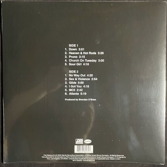 Stone Temple Pilots – Nº4 NEW Limited Black and White Splatter Vinyl Record - Picture 3 of 4